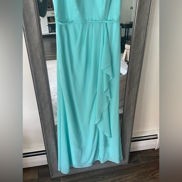 David’s Bridal Spa Chiffon Bridesmaids Dress Size 6 - Picture 8 of 8